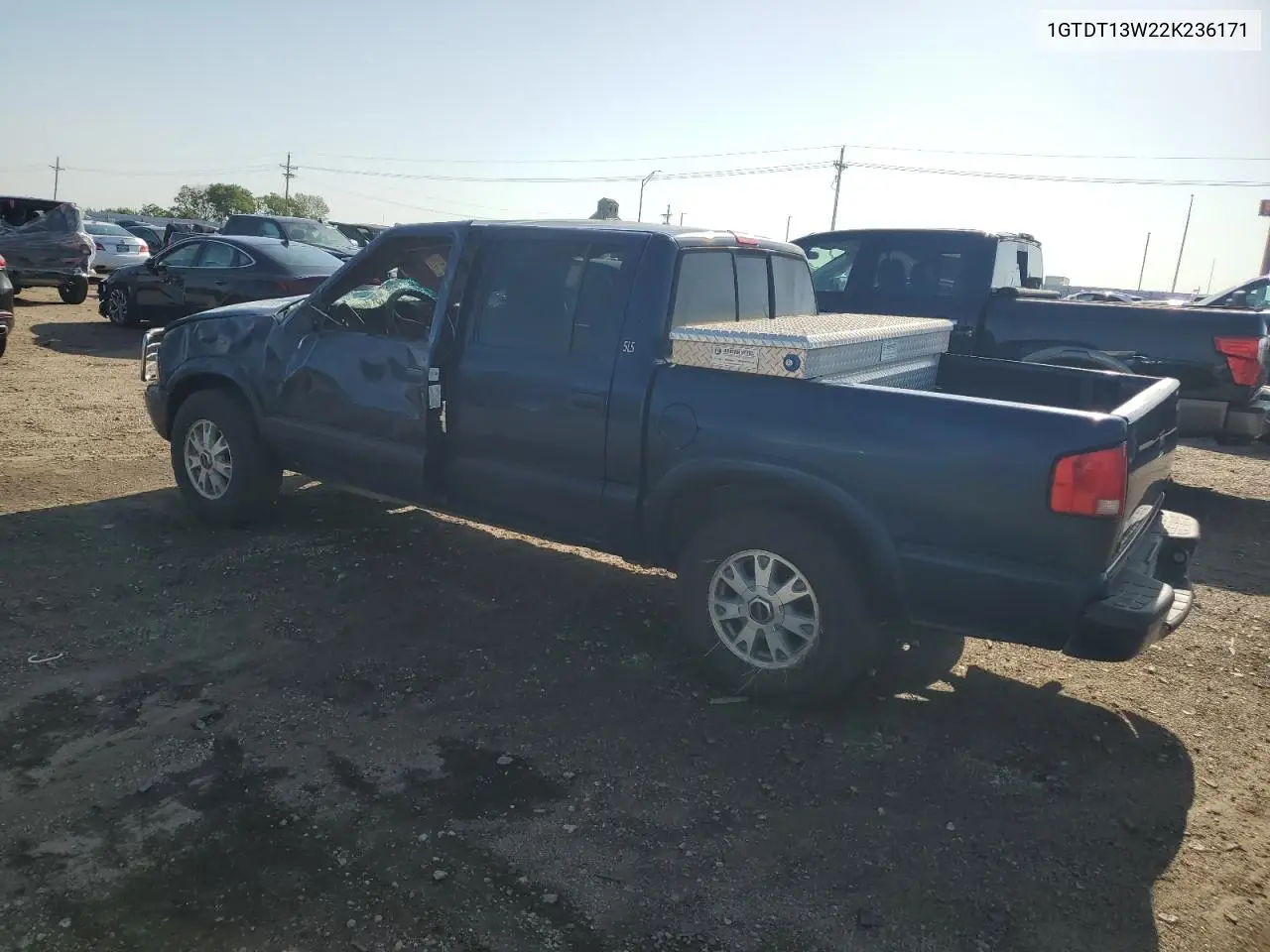 2002 GMC Sonoma VIN: 1GTDT13W22K236171 Lot: 61249185