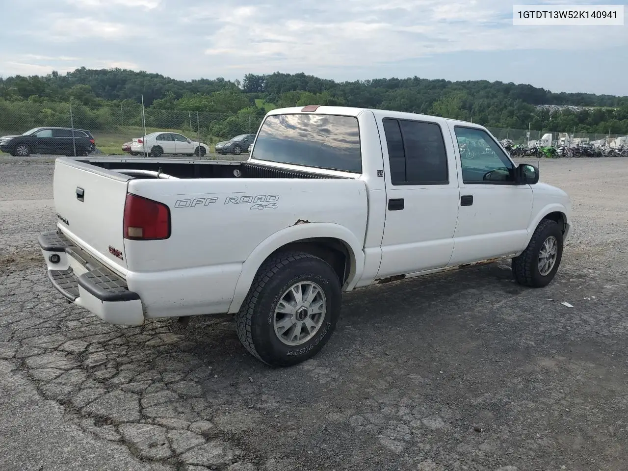 2002 GMC Sonoma VIN: 1GTDT13W52K140941 Lot: 61730485