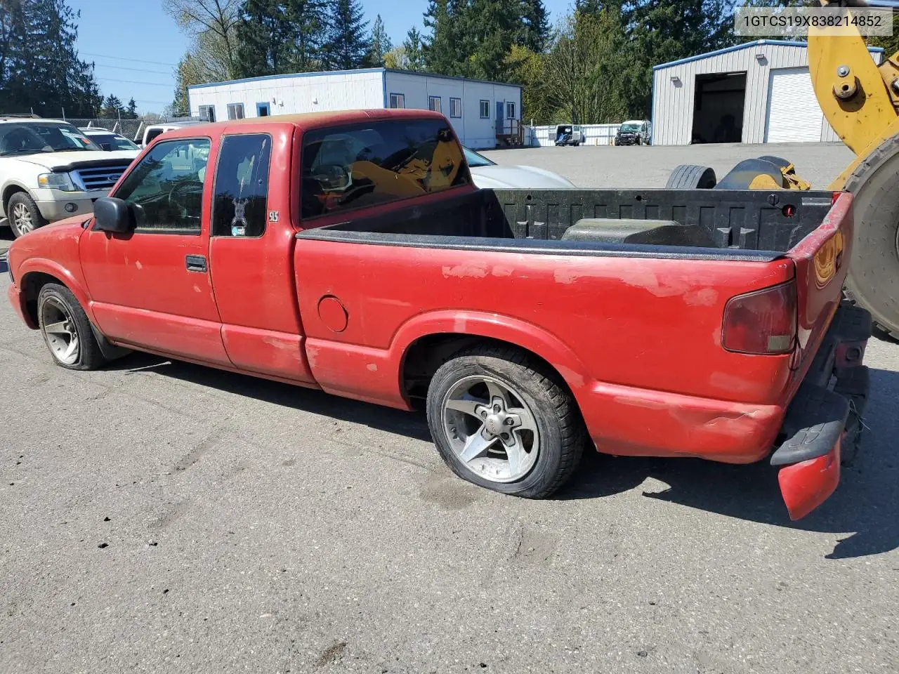 2003 GMC Sonoma VIN: 1GTCS19X838214852 Lot: 53309655