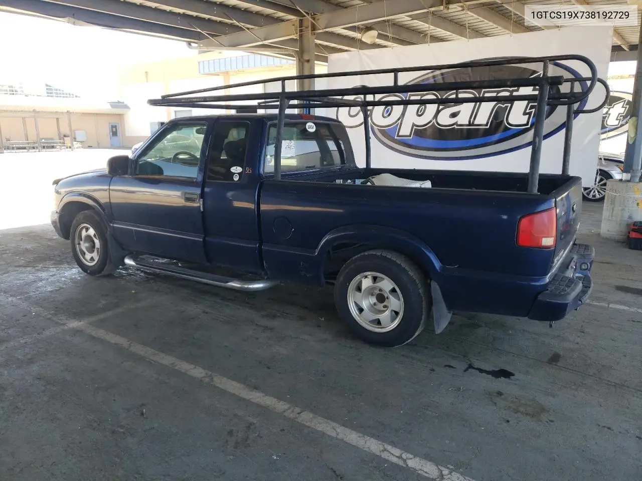 2003 GMC Sonoma VIN: 1GTCS19X738192729 Lot: 56433445