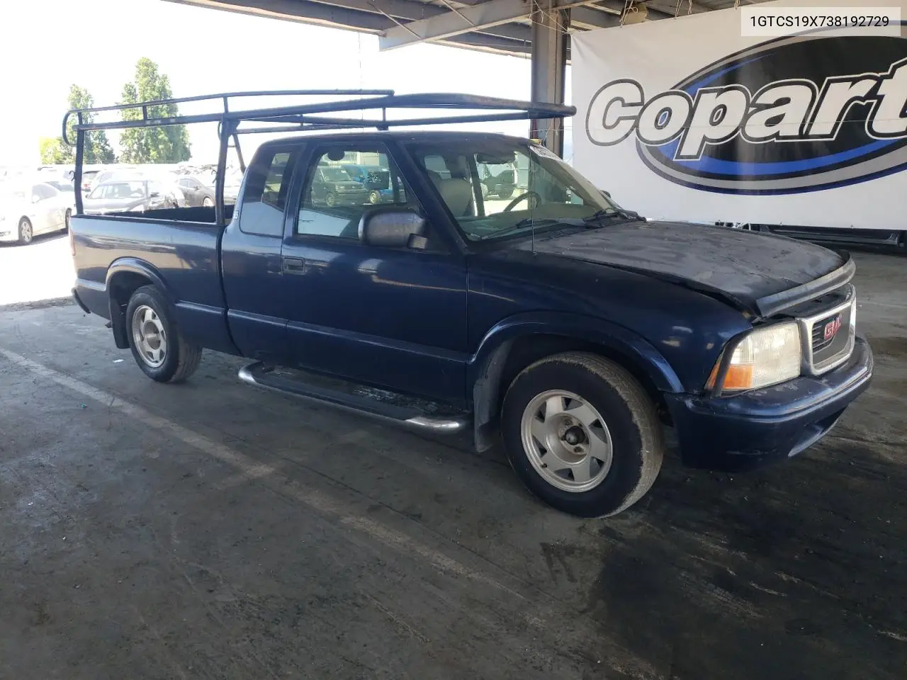 2003 GMC Sonoma VIN: 1GTCS19X738192729 Lot: 56433445