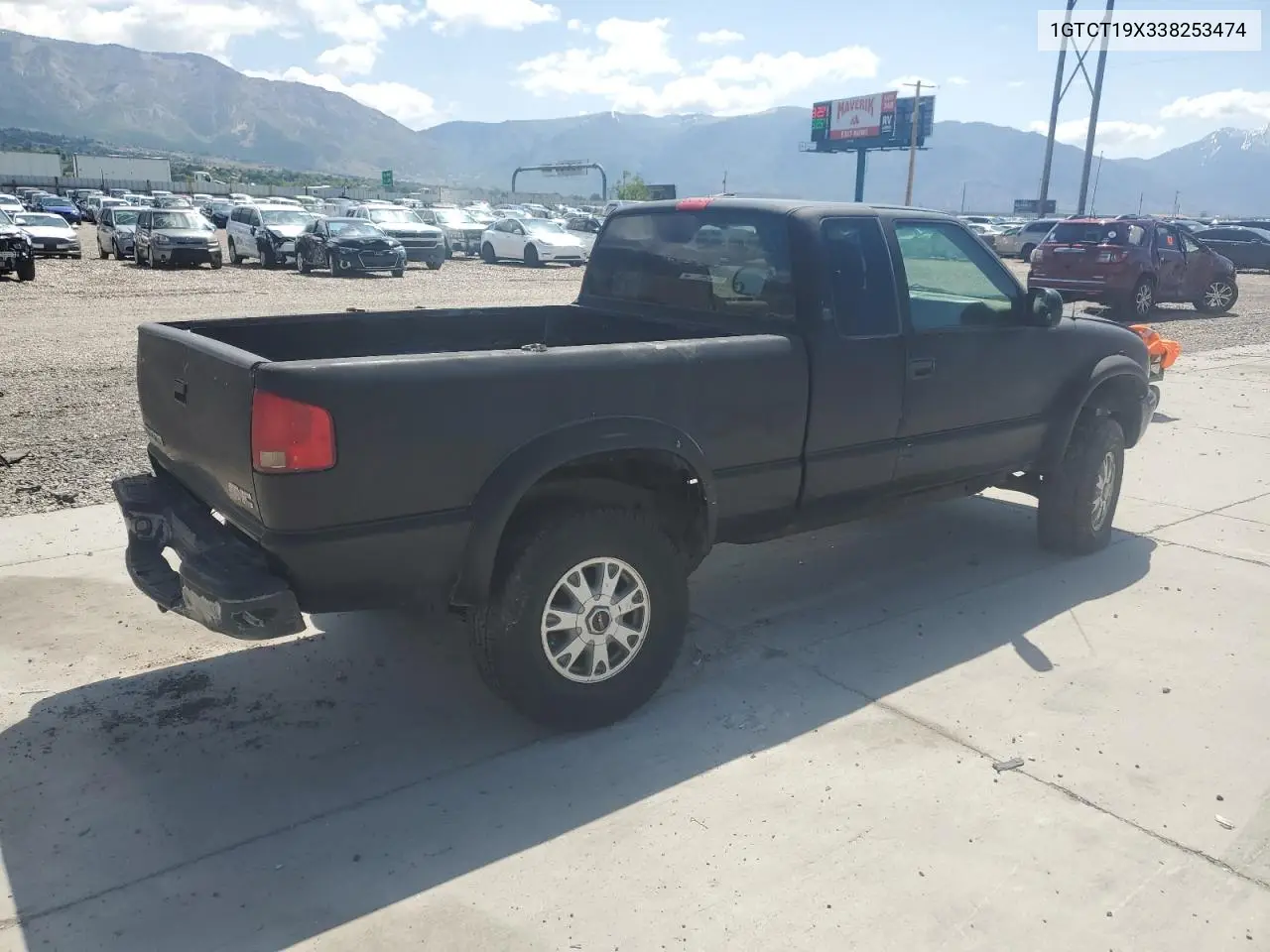 2003 GMC Sonoma VIN: 1GTCT19X338253474 Lot: 57599695