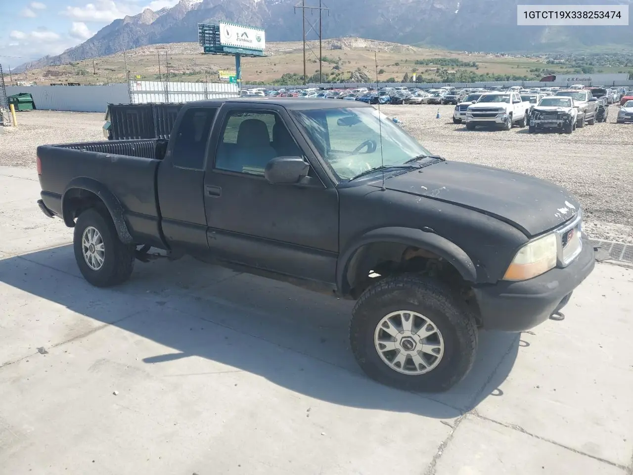 2003 GMC Sonoma VIN: 1GTCT19X338253474 Lot: 57599695