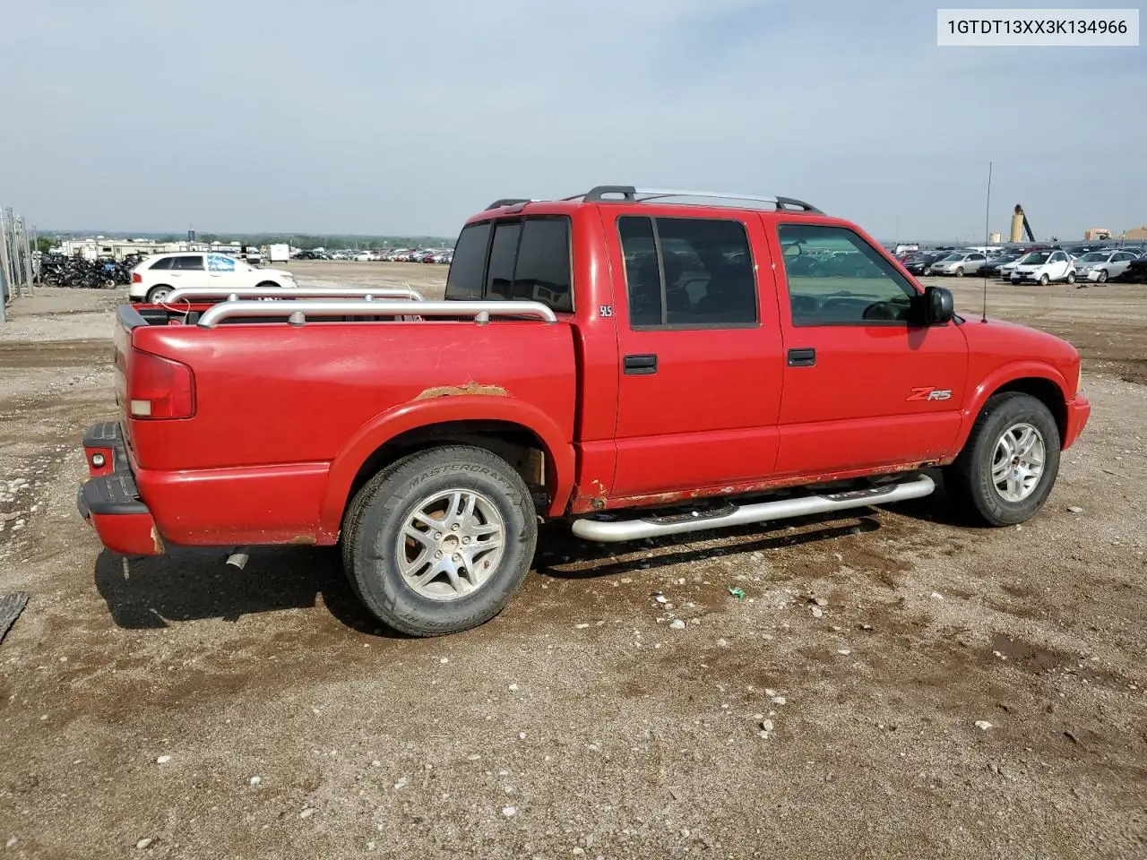 2003 GMC Sonoma VIN: 1GTDT13XX3K134966 Lot: 59076475