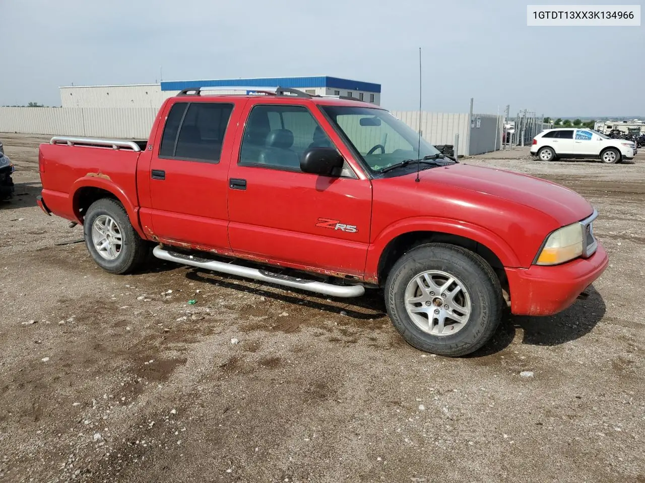 2003 GMC Sonoma VIN: 1GTDT13XX3K134966 Lot: 59076475