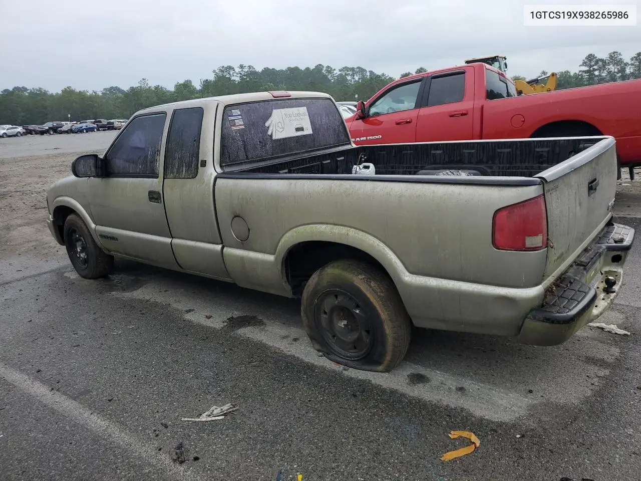 2003 GMC Sonoma VIN: 1GTCS19X938265986 Lot: 59181495