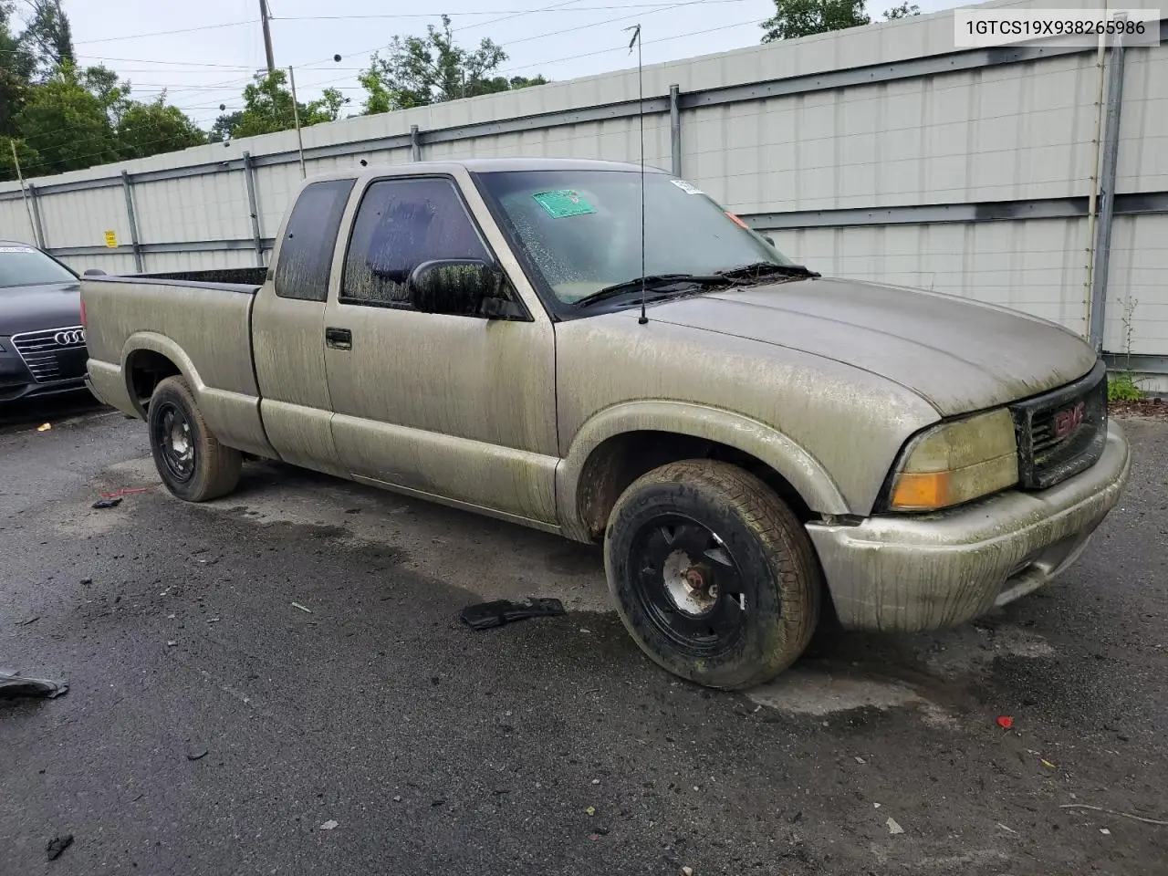 2003 GMC Sonoma VIN: 1GTCS19X938265986 Lot: 59181495