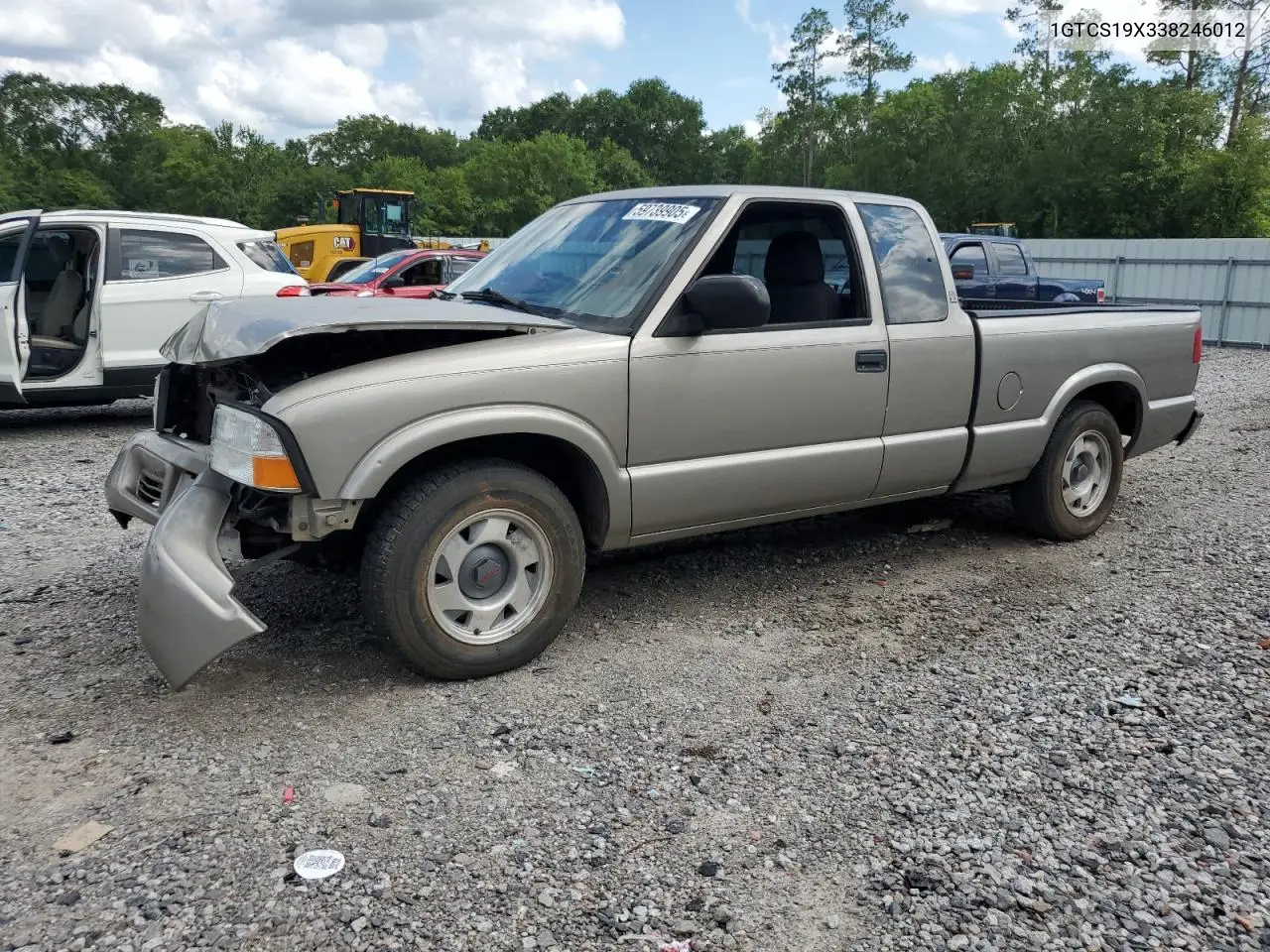 2003 GMC Sonoma VIN: 1GTCS19X338246012 Lot: 59739905