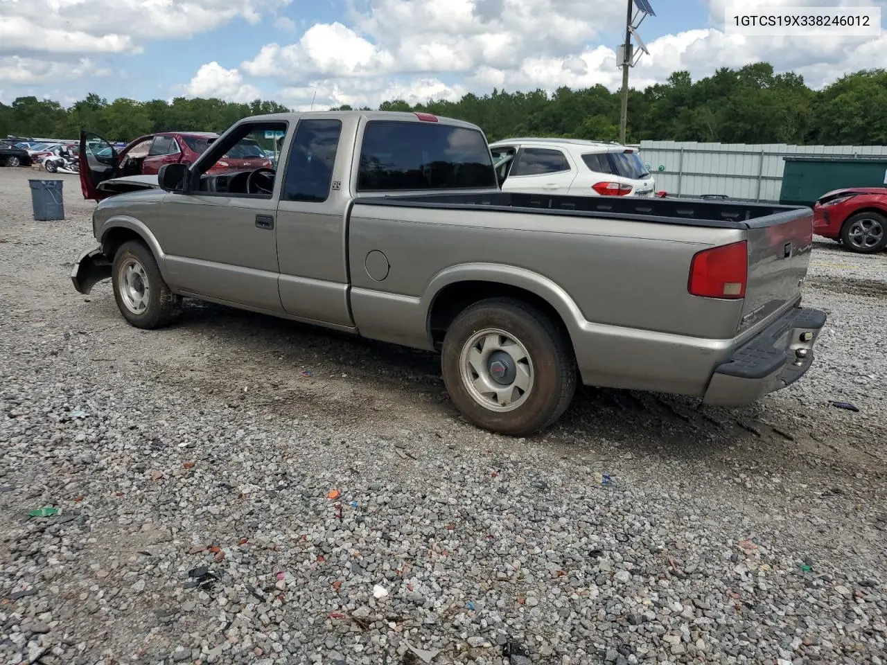 2003 GMC Sonoma VIN: 1GTCS19X338246012 Lot: 59739905