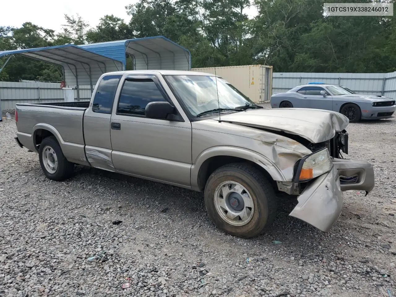2003 GMC Sonoma VIN: 1GTCS19X338246012 Lot: 59739905