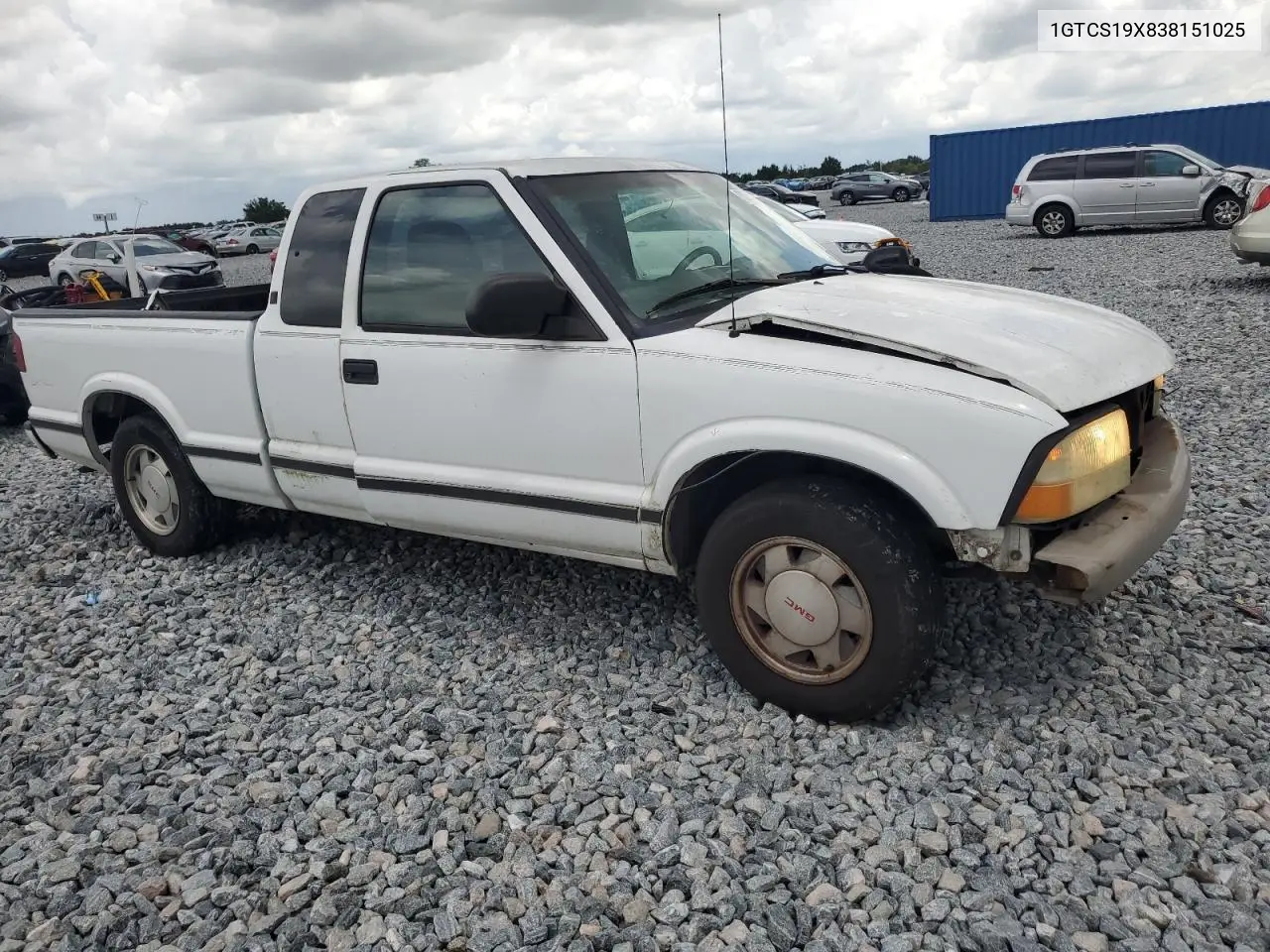 2003 GMC Sonoma VIN: 1GTCS19X838151025 Lot: 63372375