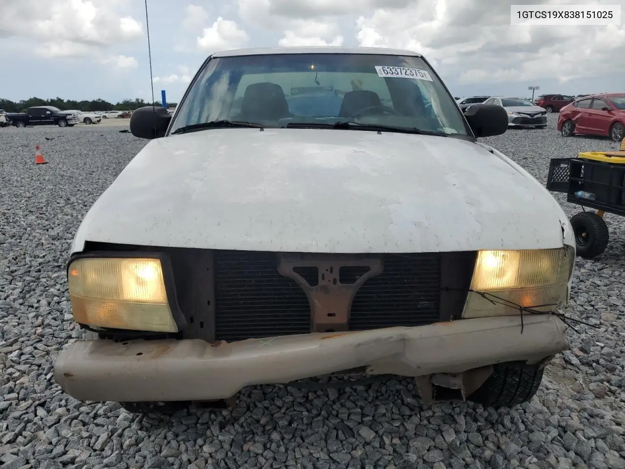 2003 GMC Sonoma VIN: 1GTCS19X838151025 Lot: 63372375