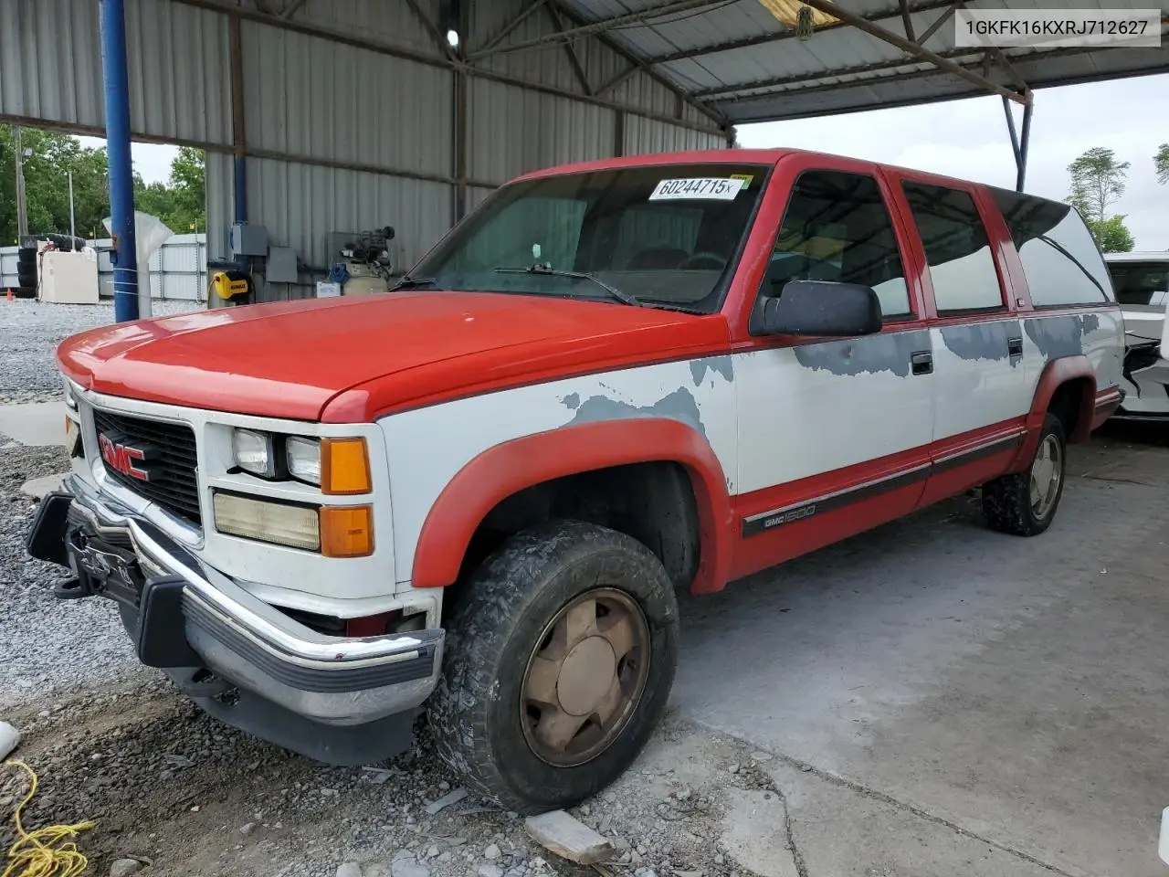 1994 GMC Suburban K1500 VIN: 1GKFK16KXRJ712627 Lot: 60244715