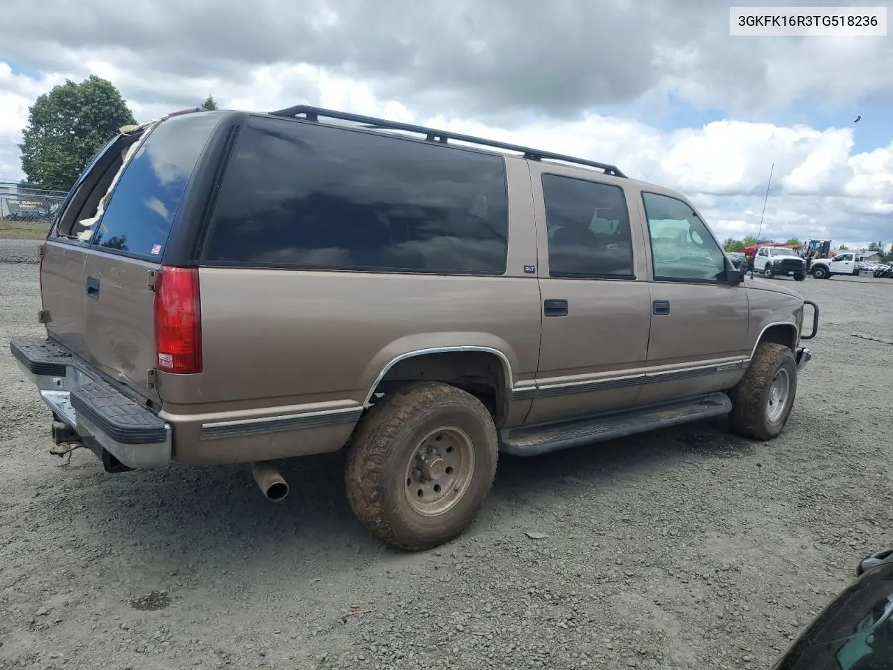 1996 GMC Suburban K1500 VIN: 3GKFK16R3TG518236 Lot: 56580465