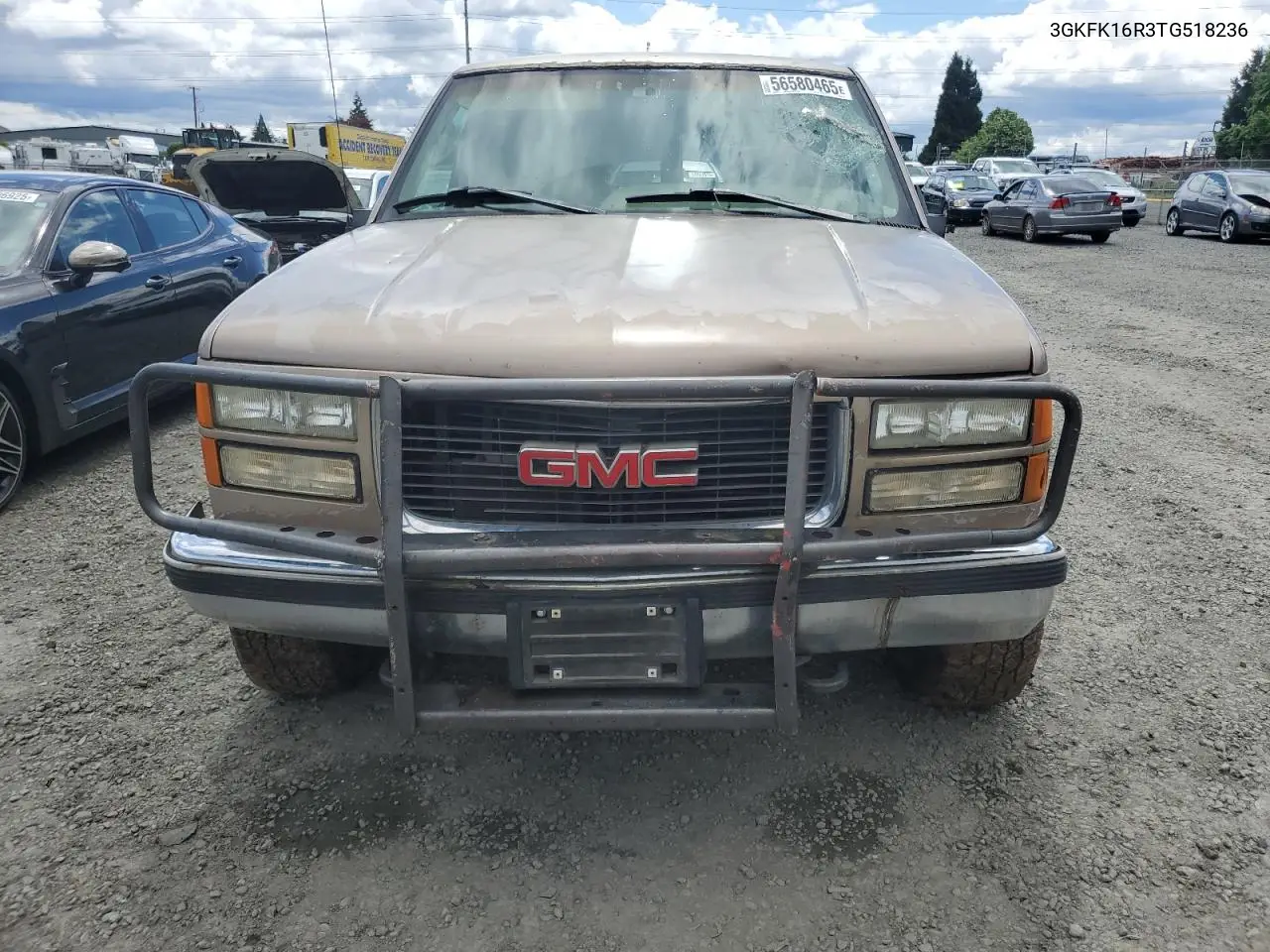 1996 GMC Suburban K1500 VIN: 3GKFK16R3TG518236 Lot: 56580465