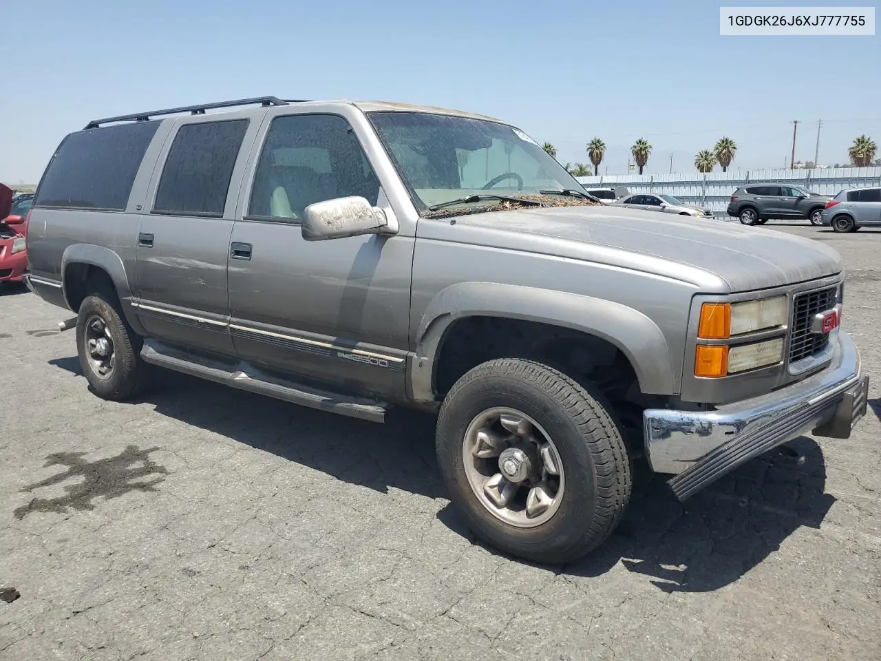 1999 GMC Suburban K2500 VIN: 1GDGK26J6XJ777755 Lot: 61842385
