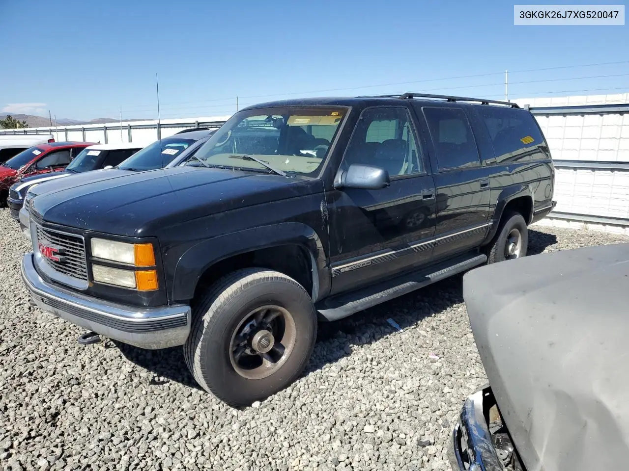 1999 GMC Suburban K2500 VIN: 3GKGK26J7XG520047 Lot: 65038305