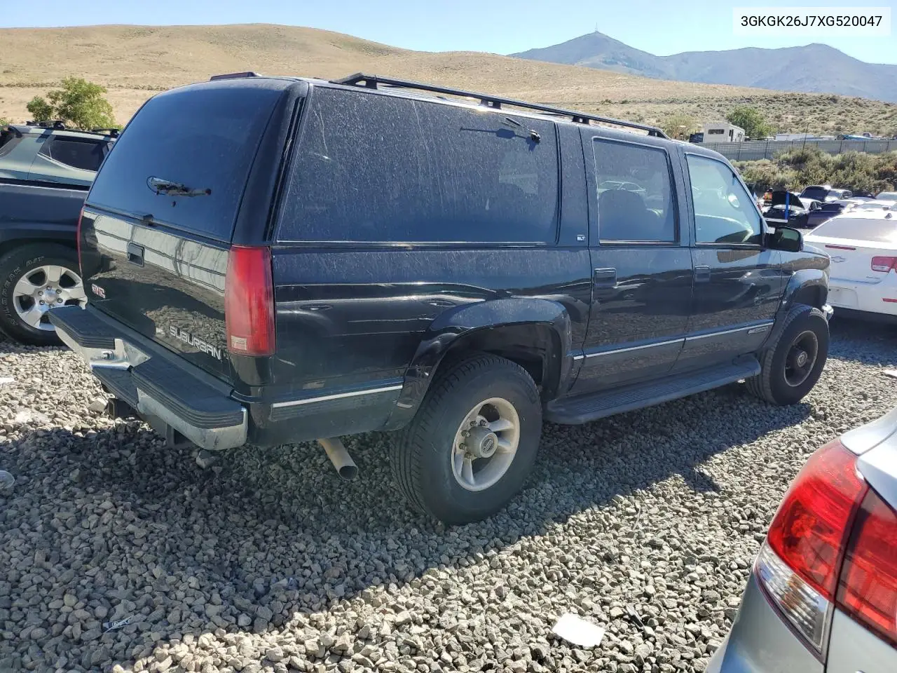 1999 GMC Suburban K2500 VIN: 3GKGK26J7XG520047 Lot: 65038305