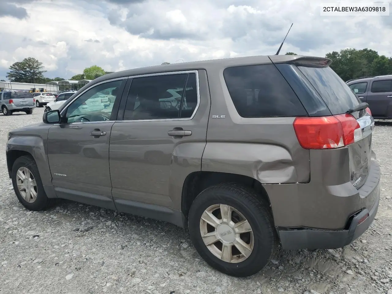 2010 GMC Terrain Sle VIN: 2CTALBEW3A6309818 Lot: 57127245