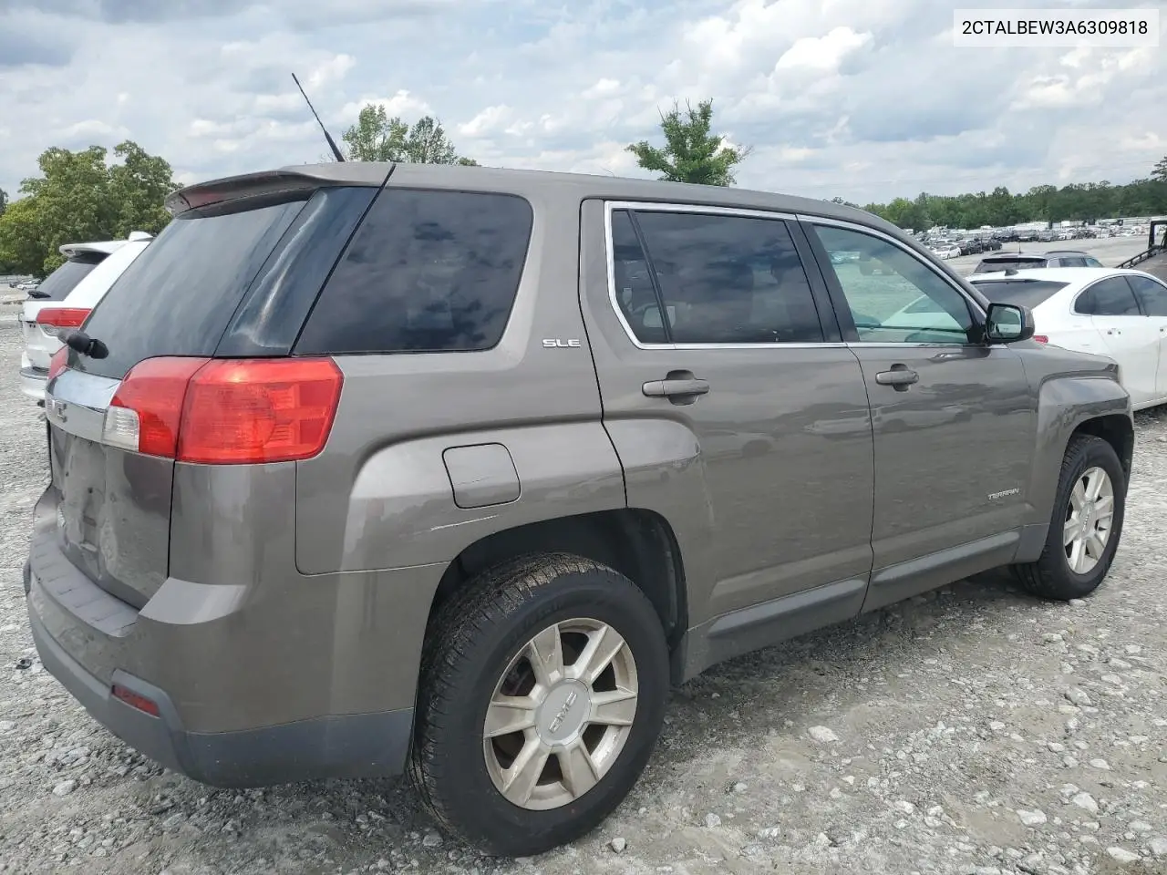 2010 GMC Terrain Sle VIN: 2CTALBEW3A6309818 Lot: 57127245