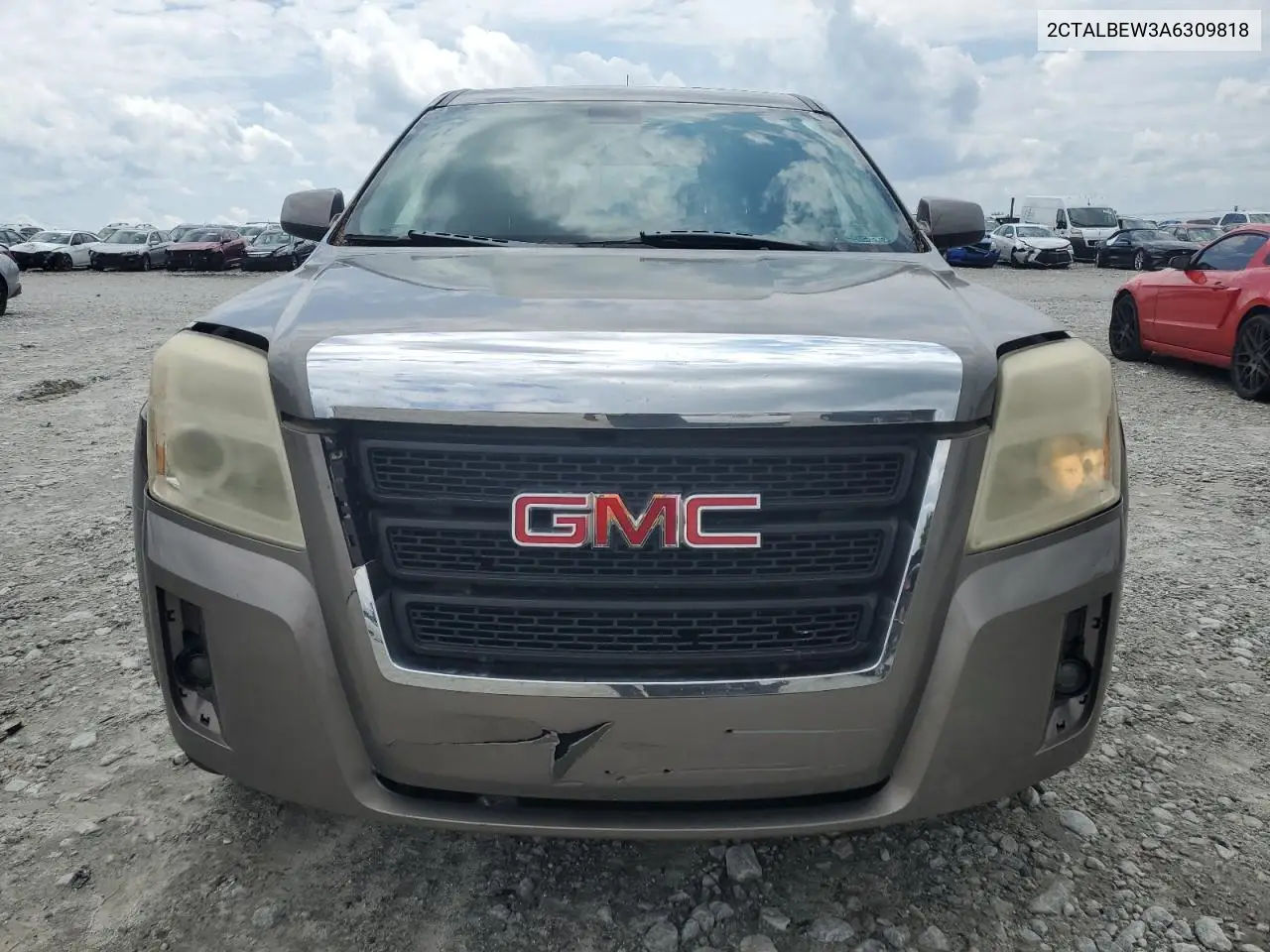 2010 GMC Terrain Sle VIN: 2CTALBEW3A6309818 Lot: 57127245