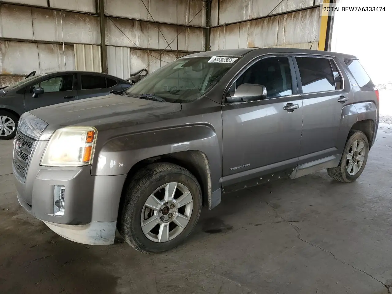 2010 GMC Terrain Sle VIN: 2CTALBEW7A6333474 Lot: 63303555