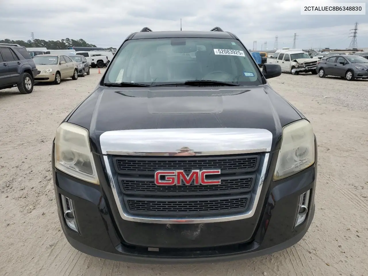 2011 GMC Terrain Slt VIN: 2CTALUEC8B6348830 Lot: 52083925