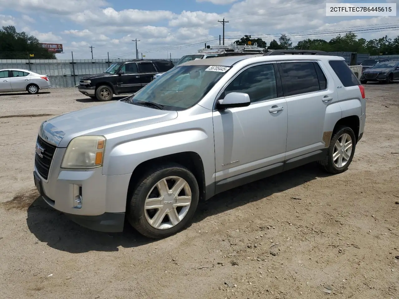 2011 GMC Terrain Sle VIN: 2CTFLTEC7B6445615 Lot: 56705445