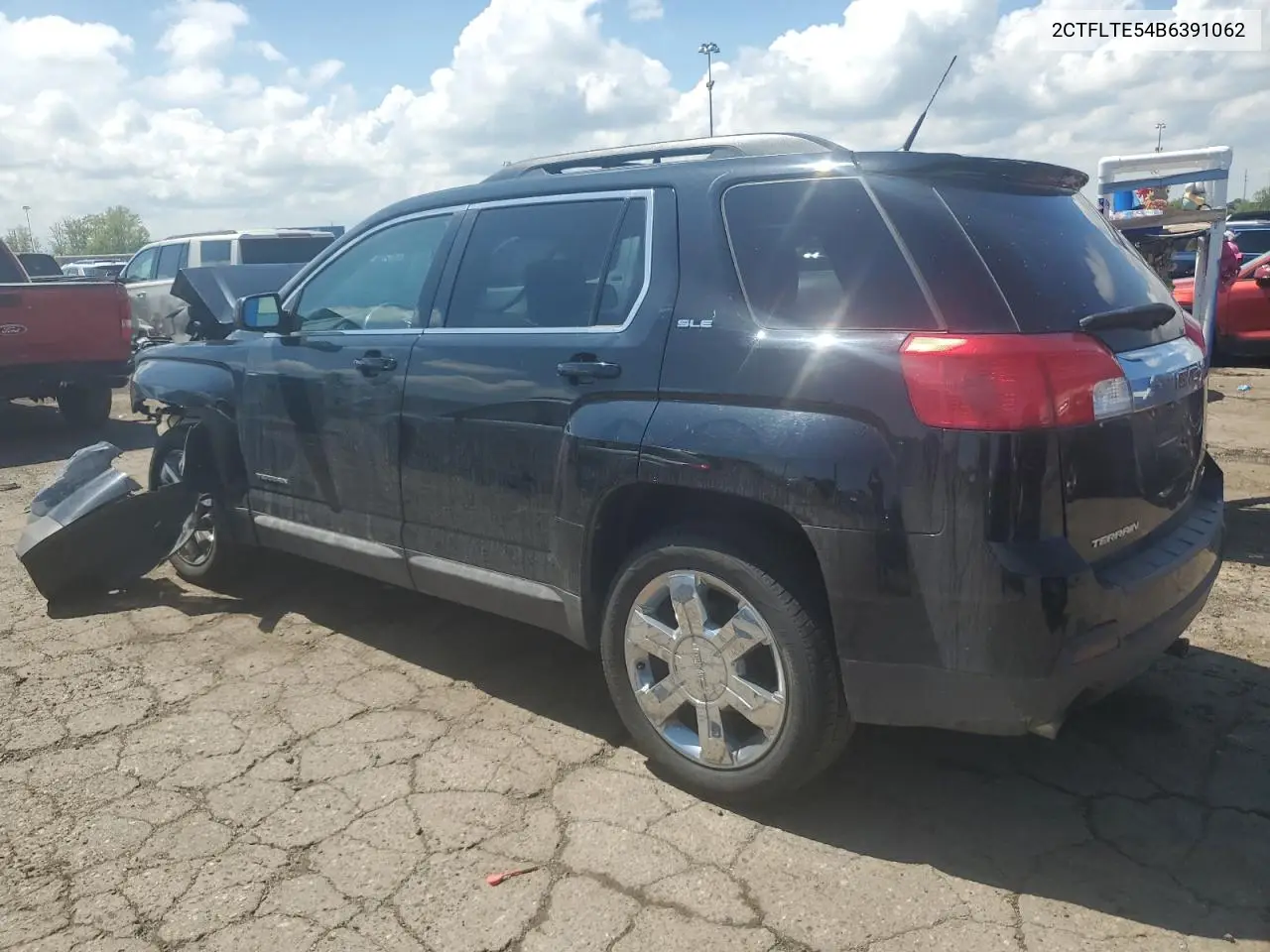 2011 GMC Terrain Sle VIN: 2CTFLTE54B6391062 Lot: 57115605
