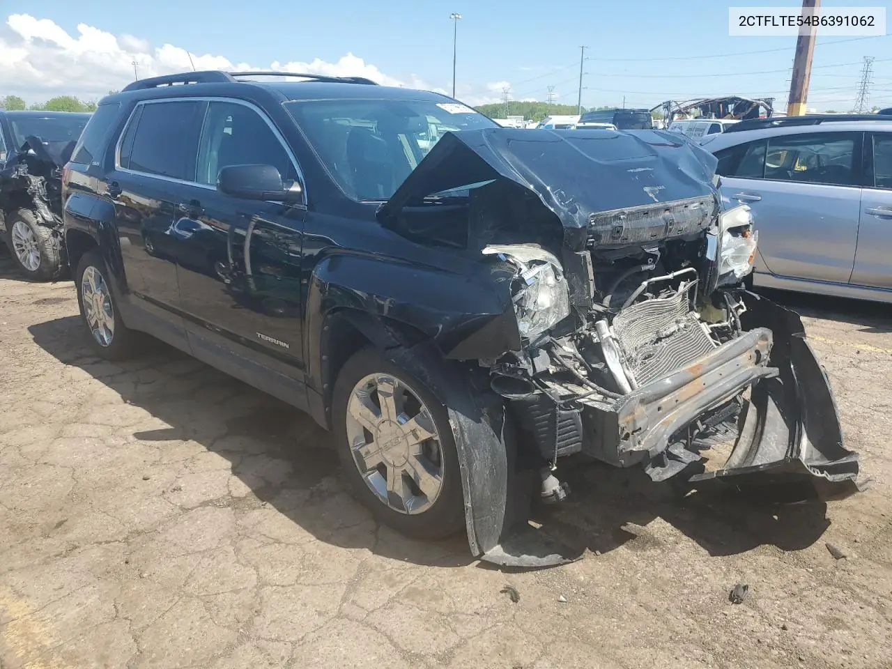 2011 GMC Terrain Sle VIN: 2CTFLTE54B6391062 Lot: 57115605