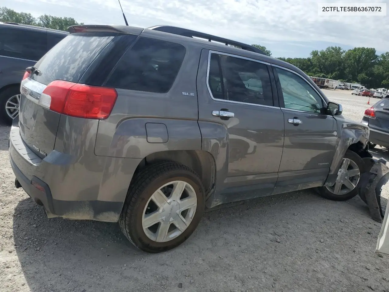 2011 GMC Terrain Sle VIN: 2CTFLTE58B6367072 Lot: 61948145