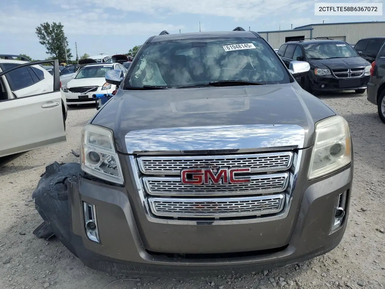 2011 GMC Terrain Sle VIN: 2CTFLTE58B6367072 Lot: 61948145