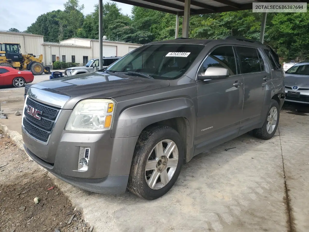 2011 GMC Terrain Sle VIN: 2CTALSEC6B6387694 Lot: 62532385