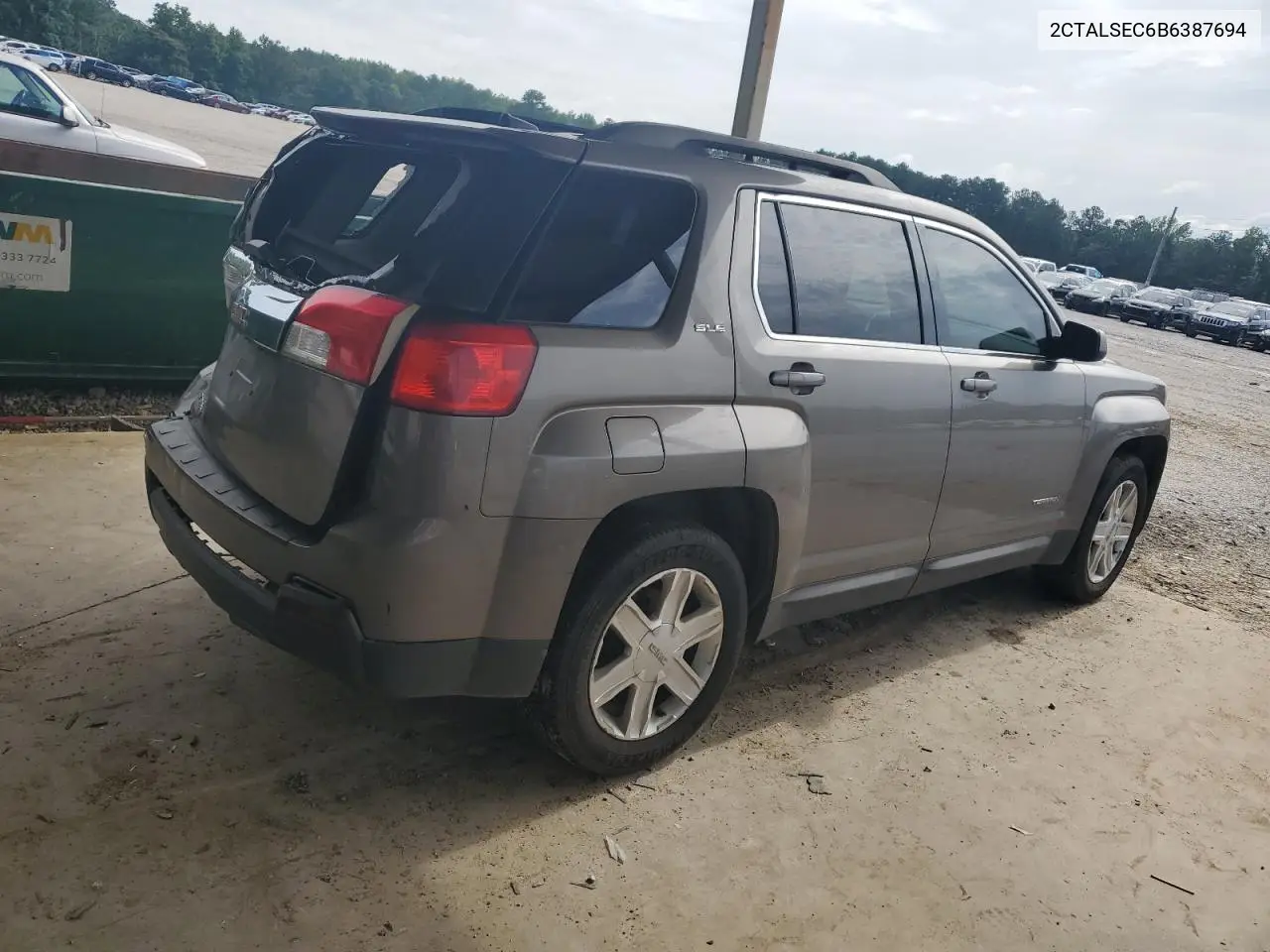 2011 GMC Terrain Sle VIN: 2CTALSEC6B6387694 Lot: 62532385