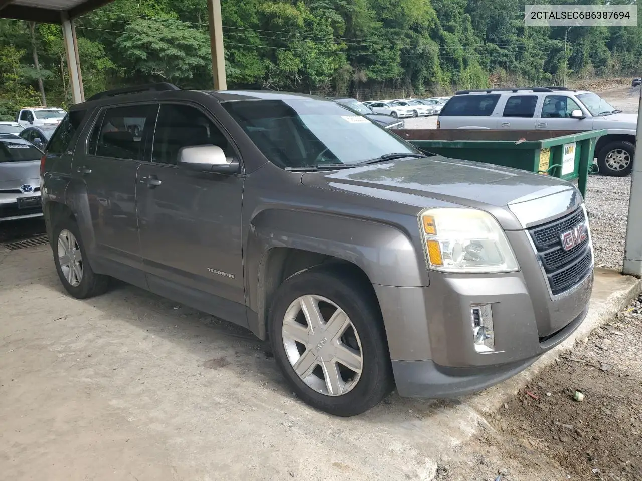 2011 GMC Terrain Sle VIN: 2CTALSEC6B6387694 Lot: 62532385