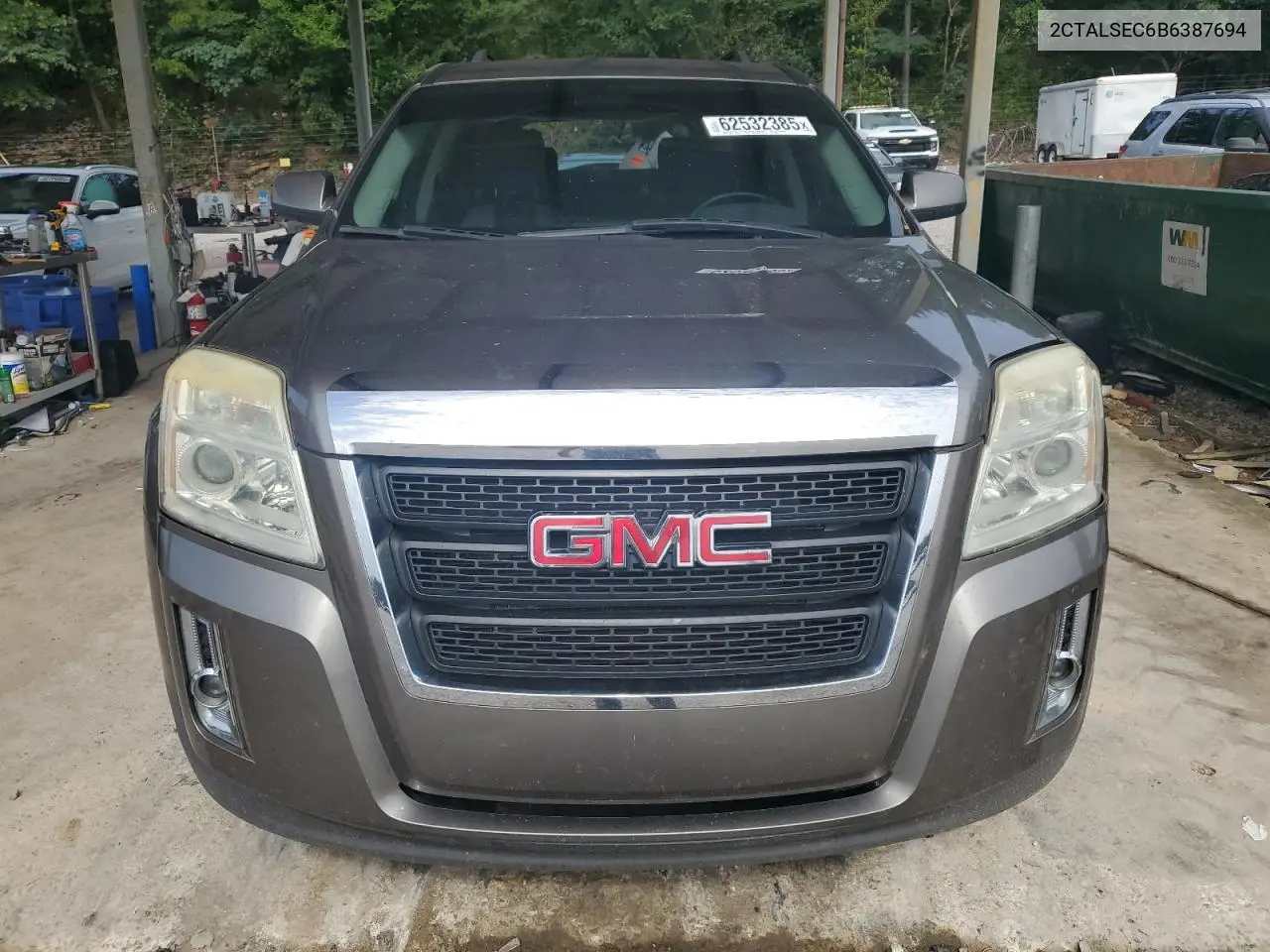 2011 GMC Terrain Sle VIN: 2CTALSEC6B6387694 Lot: 62532385