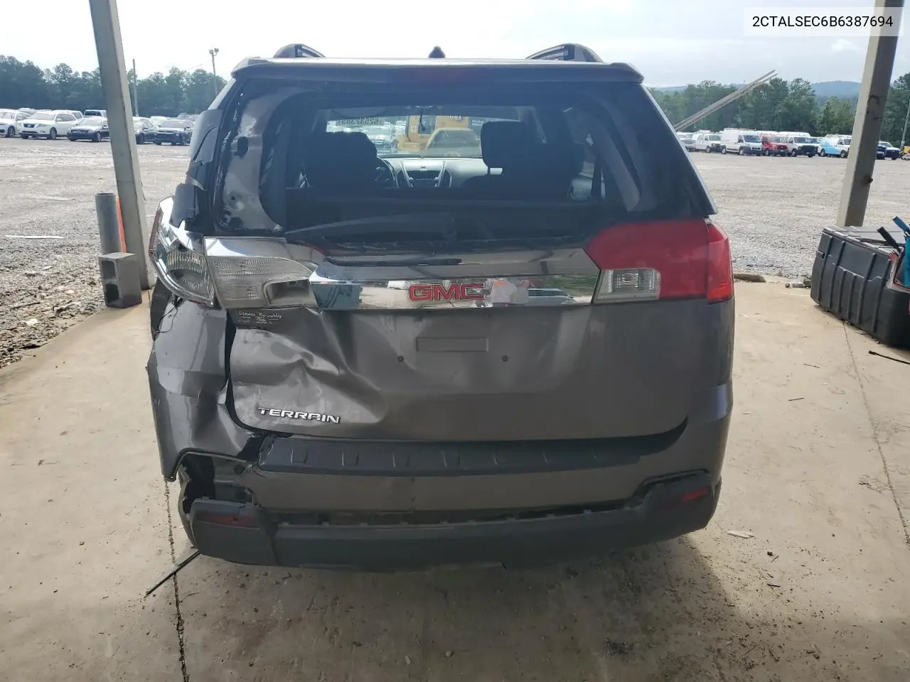 2011 GMC Terrain Sle VIN: 2CTALSEC6B6387694 Lot: 62532385