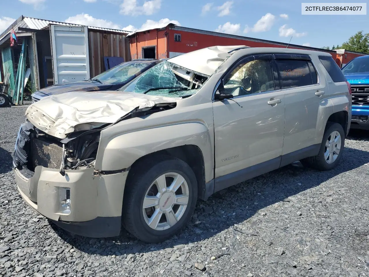 2011 GMC Terrain Sle VIN: 2CTFLREC3B6474077 Lot: 62707945