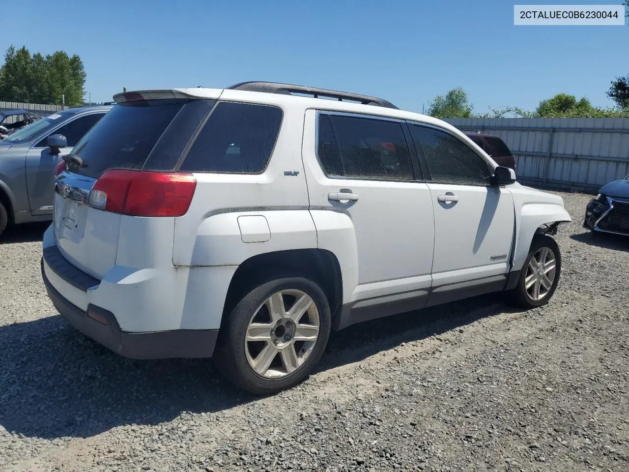 2011 GMC Terrain Slt VIN: 2CTALUEC0B6230044 Lot: 63107105