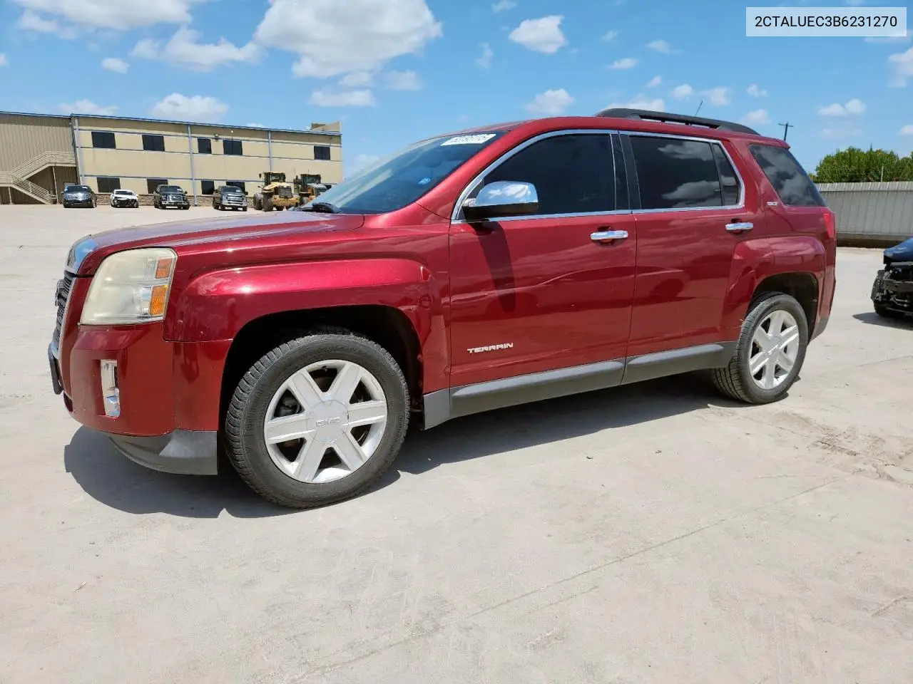 2011 GMC Terrain Slt VIN: 2CTALUEC3B6231270 Lot: 63195115