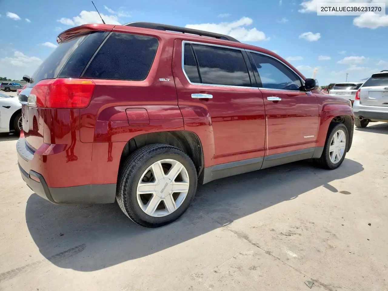 2011 GMC Terrain Slt VIN: 2CTALUEC3B6231270 Lot: 63195115