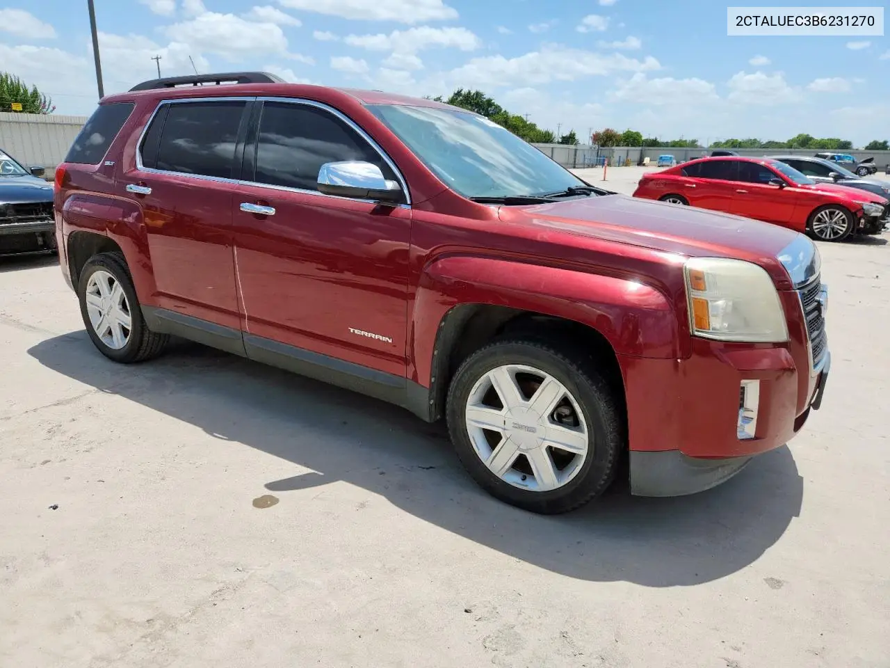 2011 GMC Terrain Slt VIN: 2CTALUEC3B6231270 Lot: 63195115