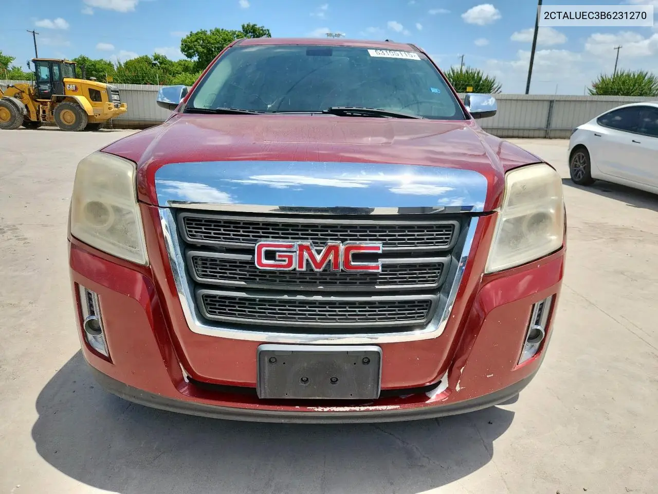 2011 GMC Terrain Slt VIN: 2CTALUEC3B6231270 Lot: 63195115