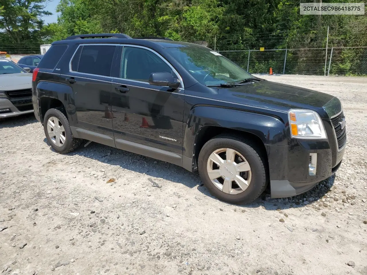 2011 GMC Terrain Sle VIN: 2CTALSEC9B6418775 Lot: 63628965
