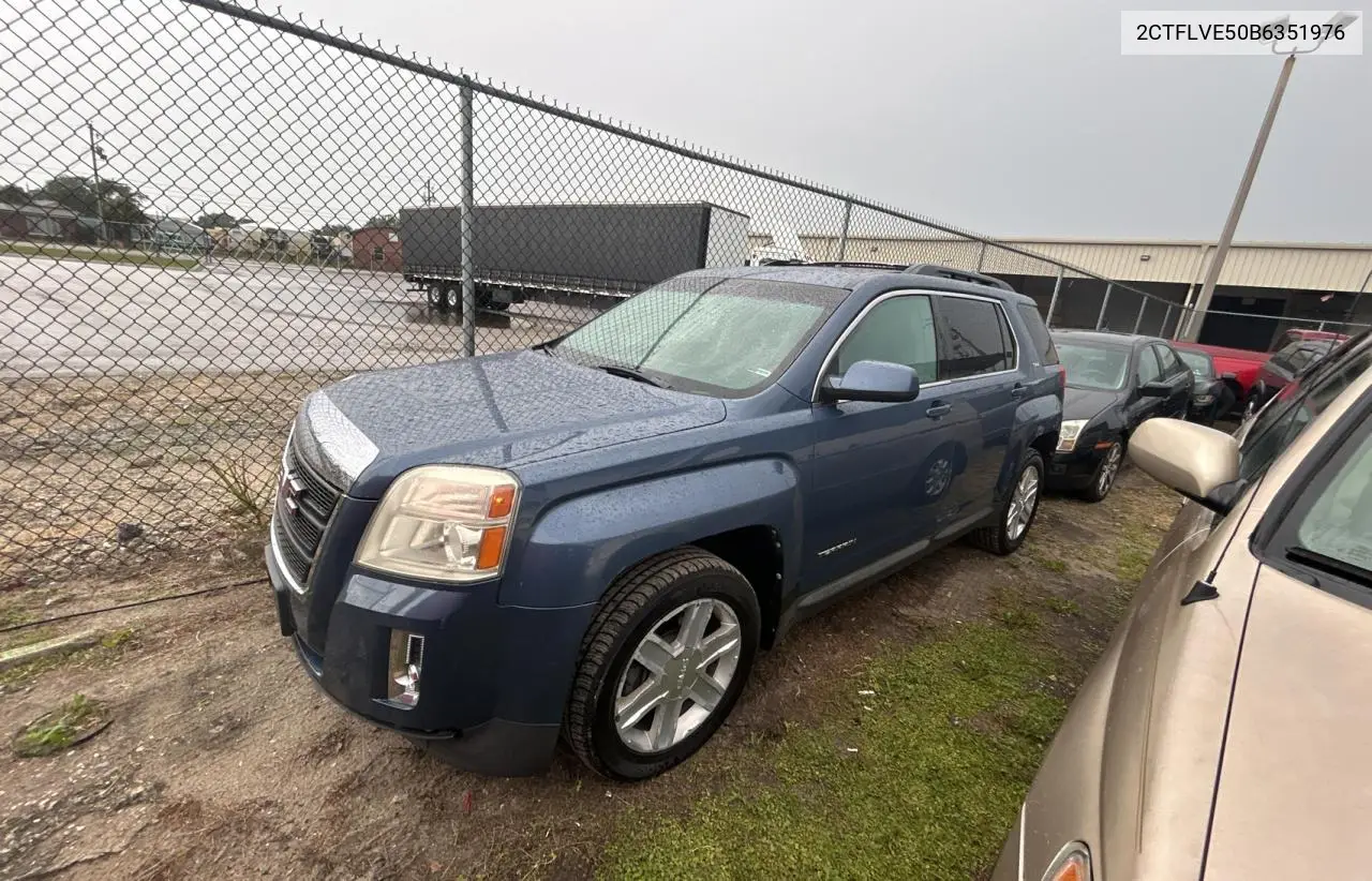 2011 GMC Terrain Slt VIN: 2CTFLVE50B6351976 Lot: 63705795