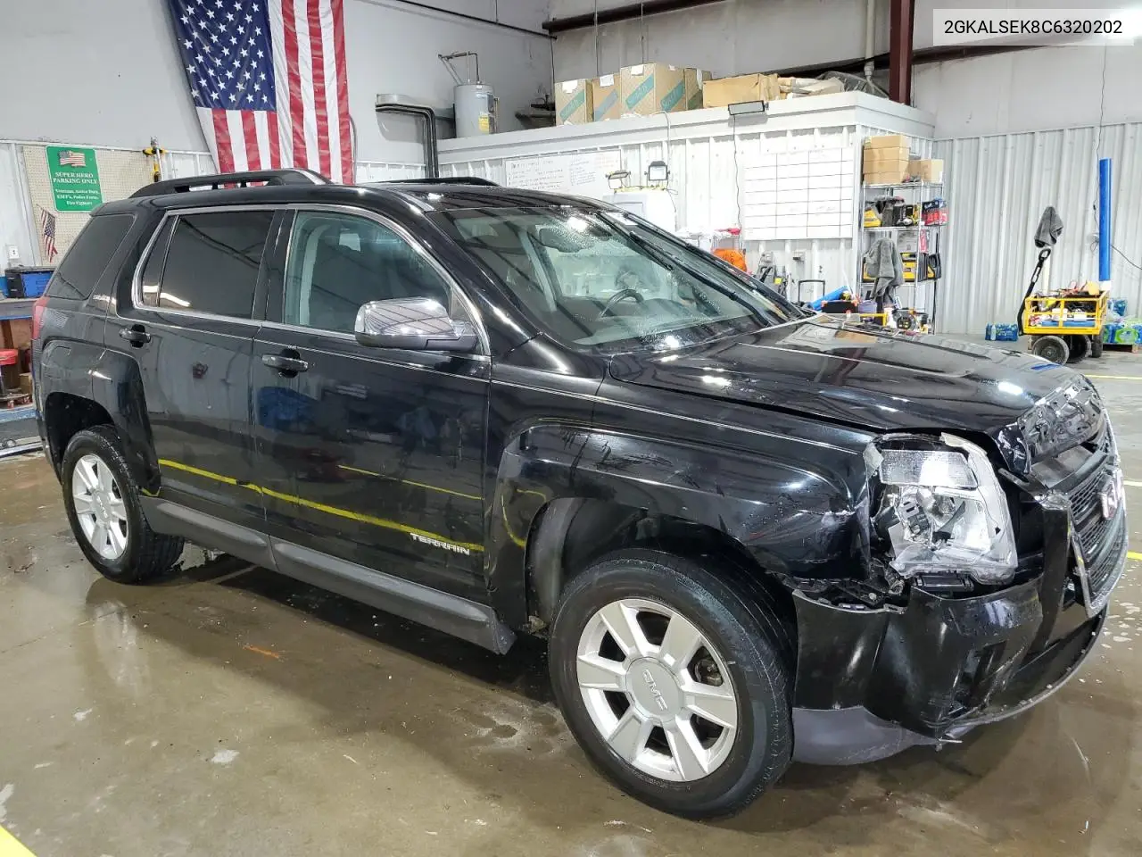 2012 GMC Terrain Sle VIN: 2GKALSEK8C6320202 Lot: 54929085