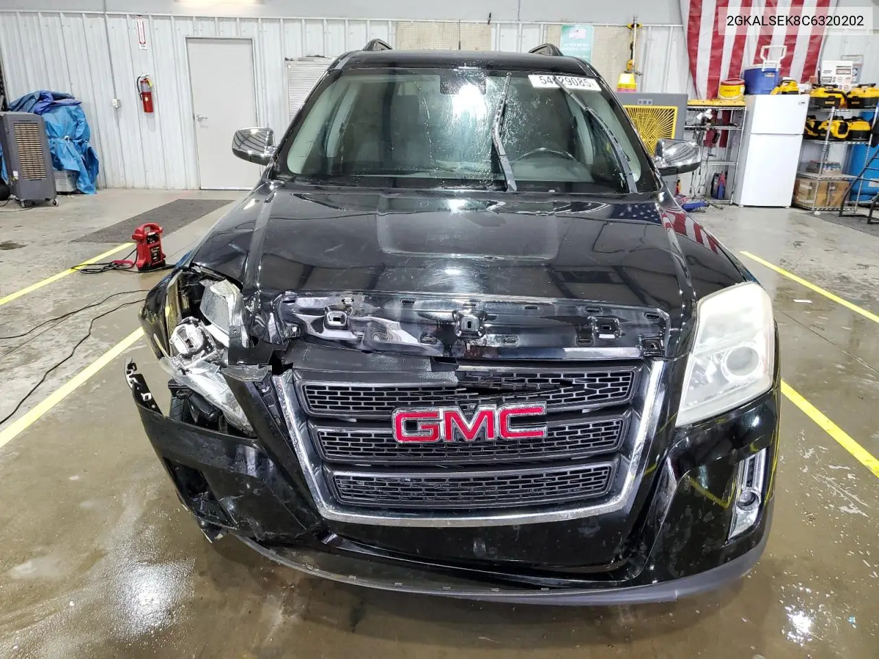 2012 GMC Terrain Sle VIN: 2GKALSEK8C6320202 Lot: 54929085