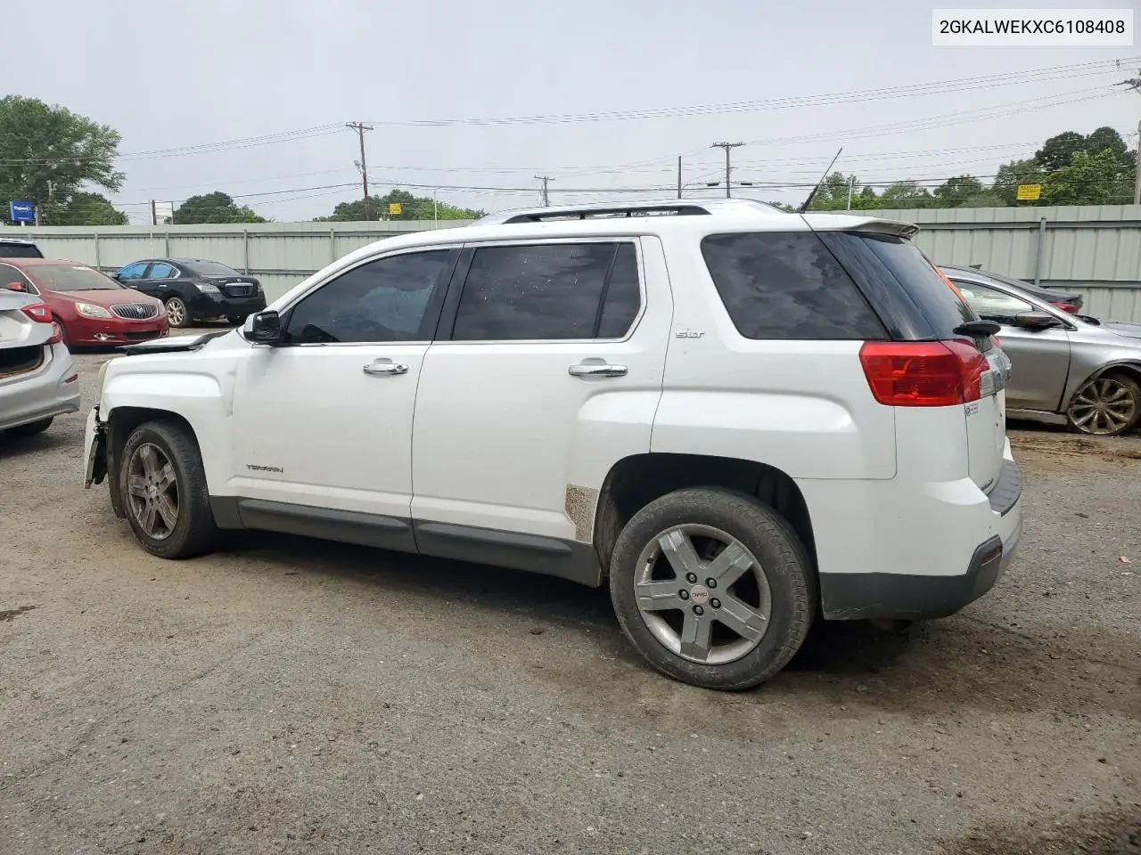 2012 GMC Terrain Slt VIN: 2GKALWEKXC6108408 Lot: 57034925