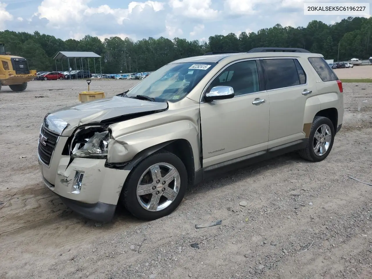 2012 GMC Terrain Sle VIN: 2GKALSEK5C6196227 Lot: 62282415