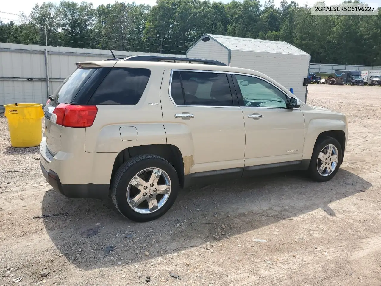 2012 GMC Terrain Sle VIN: 2GKALSEK5C6196227 Lot: 62282415